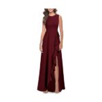 Women's Ruffle Vintage Party Evening Wedding Guest Formal Long Dresses